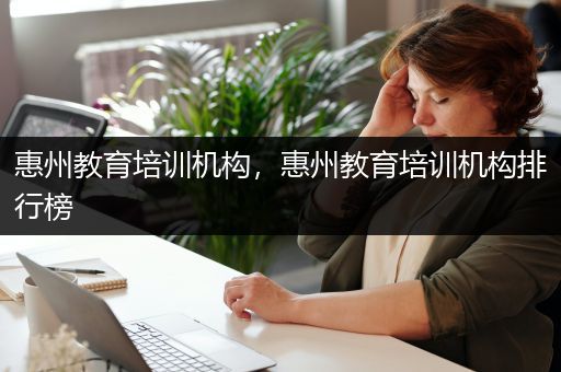 惠州教育培训机构，惠州教育培训机构排行榜