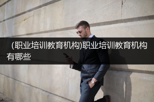 （职业培训教育机构)职业培训教育机构有哪些